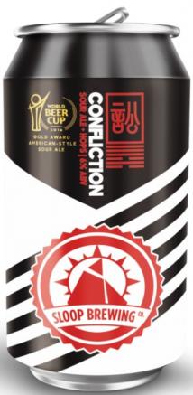 Sloop - Confliction (6 pack 12oz cans) (6 pack 12oz cans)