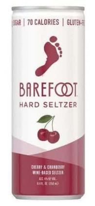Barefoot - Cherry Cranberry Hard Seltzer (4 pack 250ml cans) (4 pack 250ml cans)