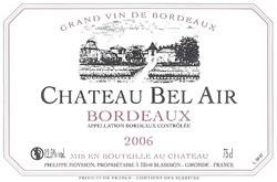 Chateau Bel Air - Bordeaux NV (750ml) (750ml)