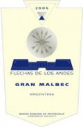 Flechas de los Andes - Gran Malbec Mendoza 2013 (750ml)